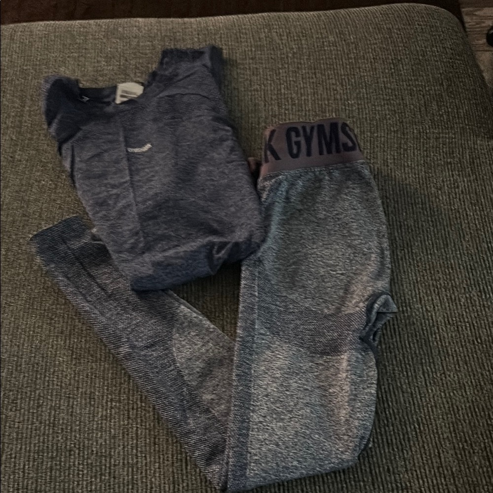 Gym Shark set women’s xsm Blue Gym Leggings